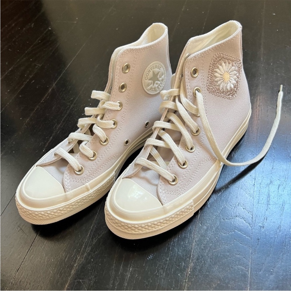 Converse Chuck Taylor High-Top Sneakers - Desert Sand/Egret/Light Gold